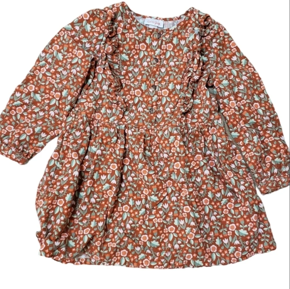 Gymboree Cat & Jack Floral Dress Bundle Lot Girls 5T